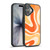 Kierkegaard Design Studio Retro Abstract Patterns Modern Orange Tangerine Swirl Gel Armour Case For Apple iPhone 17