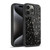 PLdesign Glitter Sparkles Black And White Gel Armour Case For Apple iPhone 15 Pro