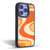 Kierkegaard Design Studio Retro Abstract Patterns Tangerine Wave Machine Gel Armour Case For Samsung Galaxy S24 5G