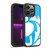 Scotland Rugby Oversized Thistle Sky Blue Gel Armour Case For Apple iPhone 14 Pro