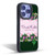Frida Kahlo Purple Florals Border Gel Armour Case For Apple iPhone 14 Pro