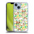 Micklyn Le Feuvre Patterns 2 Guinea Pigs And Daisies In Watercolour On Mint Soft Gel Case for Apple iPhone 14