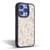 Anis Illustration Mix Pattern Tiny Leaves Beige Gel Armour Case For Apple iPhone 15 Pro