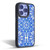 Micklyn Le Feuvre Floral Patterns Cobalt Blue And White Gel Armour Case For Apple iPhone 16