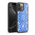Micklyn Le Feuvre Floral Patterns Cobalt Blue And White Gel Armour Case For Apple iPhone 16 Pro Max