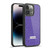 P.D. Moreno Patterns Purple Leopard Gel Armour Case For Apple iPhone 14 Pro Max