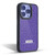 P.D. Moreno Patterns Purple Leopard Gel Armour Case For Apple iPhone 15 Pro