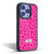 P.D. Moreno Patterns Pink Leopard Gel Armour Case For Apple iPhone 16 Pro Max