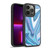 Suzan Lind Marble Dark Blue Pastel Gel Armour Case For Apple iPhone 13 Pro