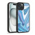 Suzan Lind Marble Dark Blue Pastel Gel Armour Case For Apple iPhone 15