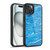 Suzan Lind Marble Light Blue Gel Armour Case For Apple iPhone 15