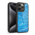 Suzan Lind Marble Light Blue Gel Armour Case For Apple iPhone 15 Pro
