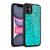 PLdesign Sparkle Prints Aqua Blue Gel Armour Case For Apple iPhone 11