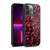 PLdesign Sparkle Prints Burgundy Red Gel Armour Case For Apple iPhone 13 Pro Max