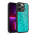 PLdesign Sparkle Prints Aqua Blue Gel Armour Case For Apple iPhone 13 Pro