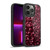PLdesign Sparkle Prints Burgundy Red Gel Armour Case For Apple iPhone 13 Pro