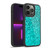 PLdesign Sparkle Prints Aqua Blue Gel Armour Case For Apple iPhone 14 Pro