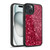 PLdesign Sparkle Prints Dark Pink Red Gel Armour Case For Apple iPhone 15