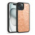 PLdesign Sparkle Prints Peach Gel Armour Case For Apple iPhone 15