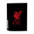 Liverpool Football Club Art Liver Bird Red On Black Vinyl Sticker Skin Decal Cover for Sony PS5 Disc Edition Bundle