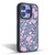 Anis Illustration Floral Pattern Romantic Blue Pink Gel Armour Case For Apple iPhone 14 Pro