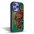 David Lozeau Skeleton Grunge Tiki Towing Gel Armour Case For Apple iPhone 15 Pro