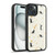 Episodic Drawing Pattern Cat And Moon Gel Armour Case For Apple iPhone 15