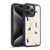 Episodic Drawing Pattern Cat And Moon Gel Armour Case For Apple iPhone 15 Pro