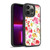 Ninola Spring Floral Flowers Red Gel Armour Case For Apple iPhone 13 Pro