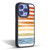 Ninola Watercolor Patterns Stripes Sunset Summer Gel Armour Case For Apple iPhone 14 Pro