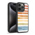 Ninola Watercolor Patterns Stripes Sunset Summer Gel Armour Case For Apple iPhone 15 Pro