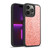 PLdesign Sparkly Coral Light Pink Gel Armour Case For Apple iPhone 14 Pro