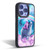 Random Galaxy Space Llama Cloudy Cat In Rainbow Gel Armour Case For Apple iPhone 15