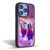 Random Galaxy Space Llama Kitty & Cat Gel Armour Case For Apple iPhone 15 Pro