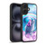 Random Galaxy Space Llama Cloudy Cat In Rainbow Gel Armour Case For Apple iPhone 16