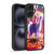 Random Galaxy Space Llama Rainbow Lazer Cat & Pizza Gel Armour Case For Apple iPhone 16