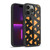PLdesign Food Patterns Cool Fun Pizza Slices Black Gel Armour Case For Apple iPhone 14 Pro