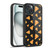 PLdesign Food Patterns Cool Fun Pizza Slices Black Gel Armour Case For Apple iPhone 15