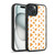 PLdesign Food Patterns Cool Fun Pizza Slices White Gel Armour Case For Apple iPhone 15