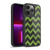 PLdesign Geometric Patterns Green Gray Vintage Gel Armour Case For Apple iPhone 13 Pro