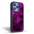PLdesign Geometric Patterns Dark Pink And Black Mesh Gel Armour Case For Apple iPhone 13 Pro