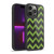 PLdesign Geometric Patterns Green Gray Vintage Gel Armour Case For Apple iPhone 14 Pro