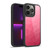 PLdesign Geometric Patterns Magenta Pink Ombre Mesh Gel Armour Case For Apple iPhone 14 Pro