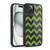 PLdesign Geometric Patterns Green Gray Vintage Gel Armour Case For Apple iPhone 15