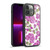 Anis Illustration Flower Pattern 2 Purple Gel Armour Case For Apple iPhone 13 Pro Max