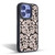 Anis Illustration Flower Pattern 2 Black 1 Gel Armour Case For Apple iPhone 14 Pro Max