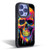 LebensArt Mix Art Rainbow Skull Gel Armour Case For Apple iPhone 14 Pro Max