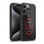 AC Milan 125th Anniversary Black Logo Gel Armour Case For Apple iPhone 15 Pro