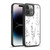 Anis Illustration Wildflowers White Gel Armour Case For Apple iPhone 14 Pro Max