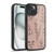 Anis Illustration Wildflowers Blush Pink Gel Armour Case For Apple iPhone 15